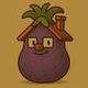 organic eggplant logo