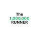 the 1,000,000 runner logo