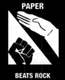 Paper Beats Rock logo