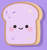 Purple toast logo