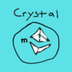 crystal mETH logo