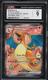 2023 #183 Charizard EX CGC 9 Mew logo