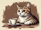choccy milk cat logo