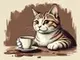 choccy milk cat logo