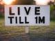 LIVE TILL 1 MILLION logo