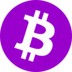 Purple Bitcoin logo