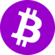Purple Bitcoin logo