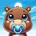 Baby Moo Deng logo