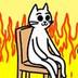 I Don't Care Cat logo