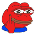 red pepe logo