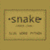 SNAKE TR0N GAME logo