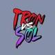 TRON VS SOL logo