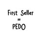 First Seller = PEDO logo