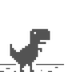 The Lonely Chrome Dino logo