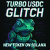 Turbo USDC Glitch logo