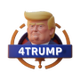 4TRUMP logo