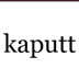 kaputt logo