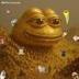 Golden pepe logo