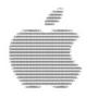 Token dog with apple in mouth