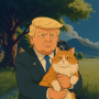Token Ghibli Trump