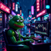 DEGEN PEPE logo
