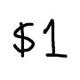 $1 Coin logo