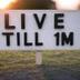 LIVE TILL 1 MILLION logo