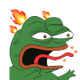 Pepe On Fire logo