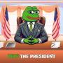 Token Pepe the president